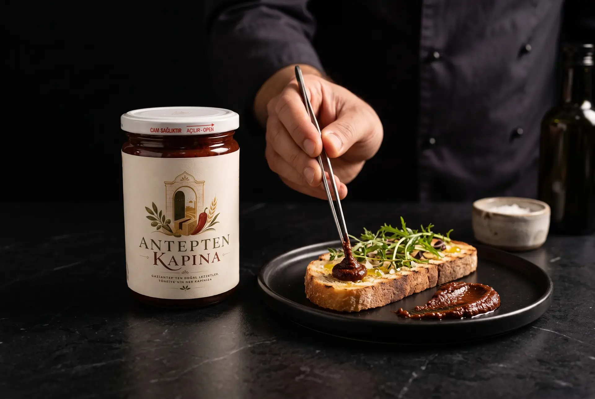 Tatlı Biber ve Domates Karışık Salça — Fine Dining Collection