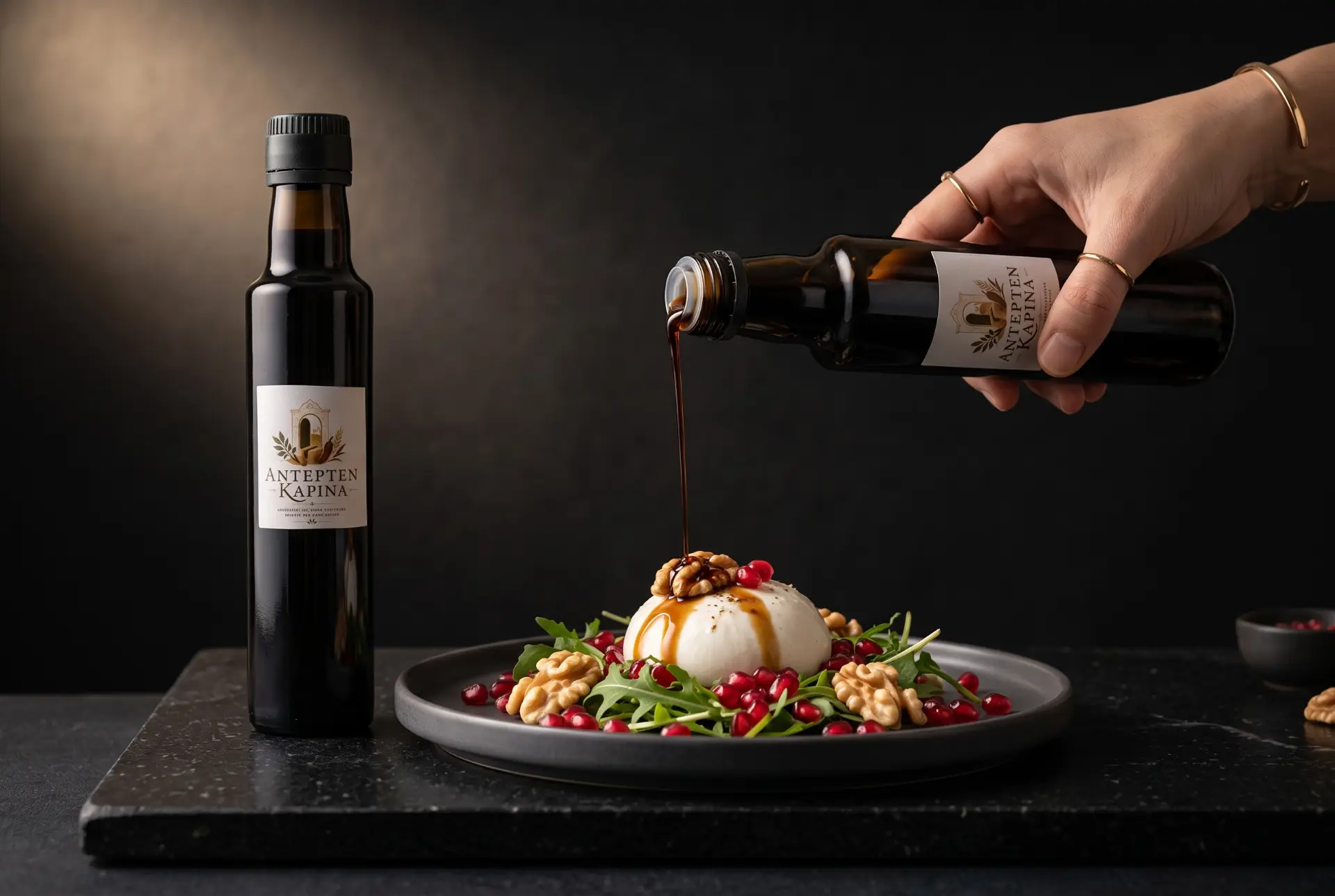 Fine Dining Collection — burrata salata sunumu