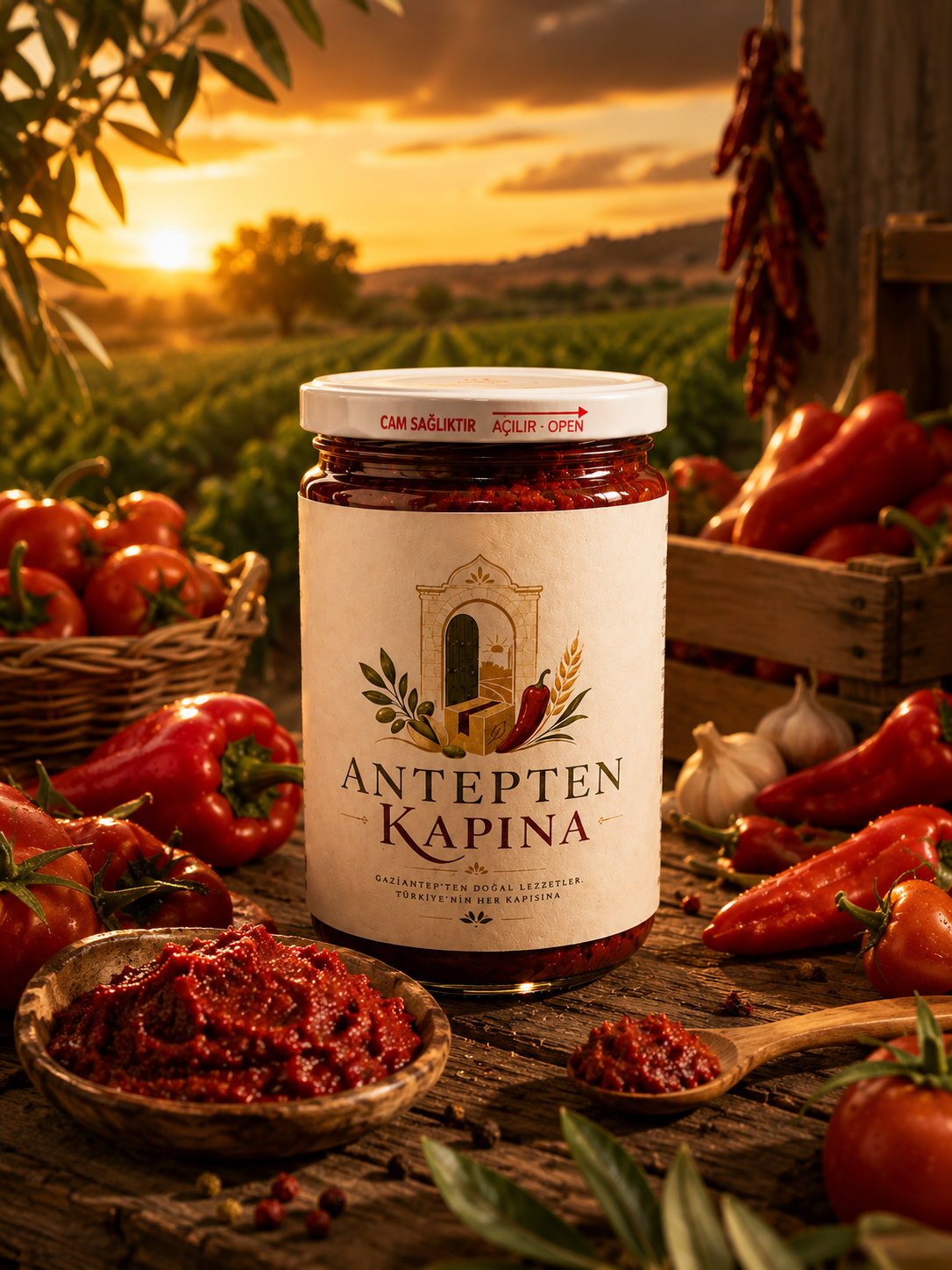 Tatlı Biber ve Domates Karışık Salça — Harvest Collection