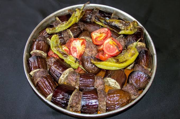 Fırında Antep Patlıcan Kebabı