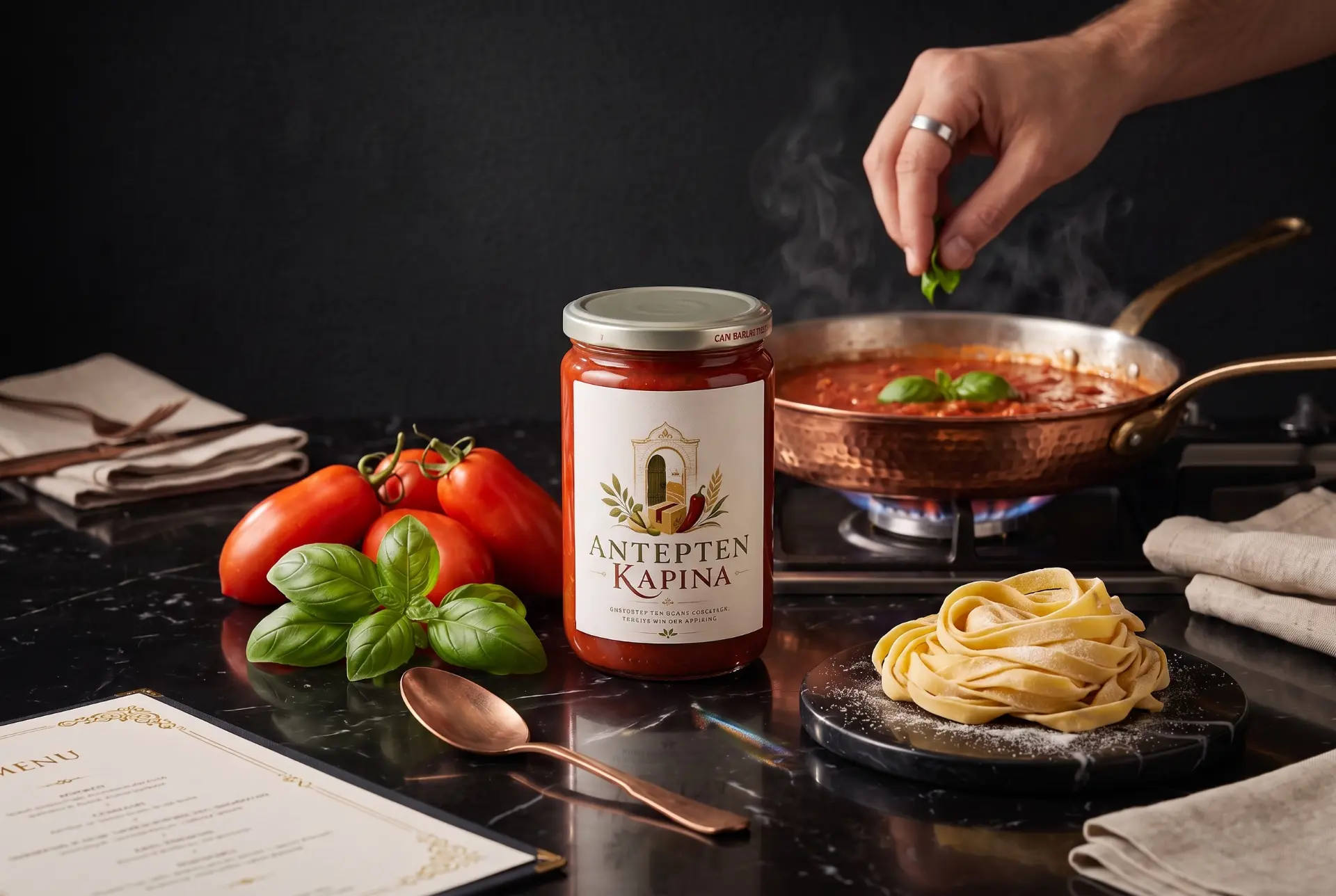 Domates Konservesi — Dark Luxury Collection