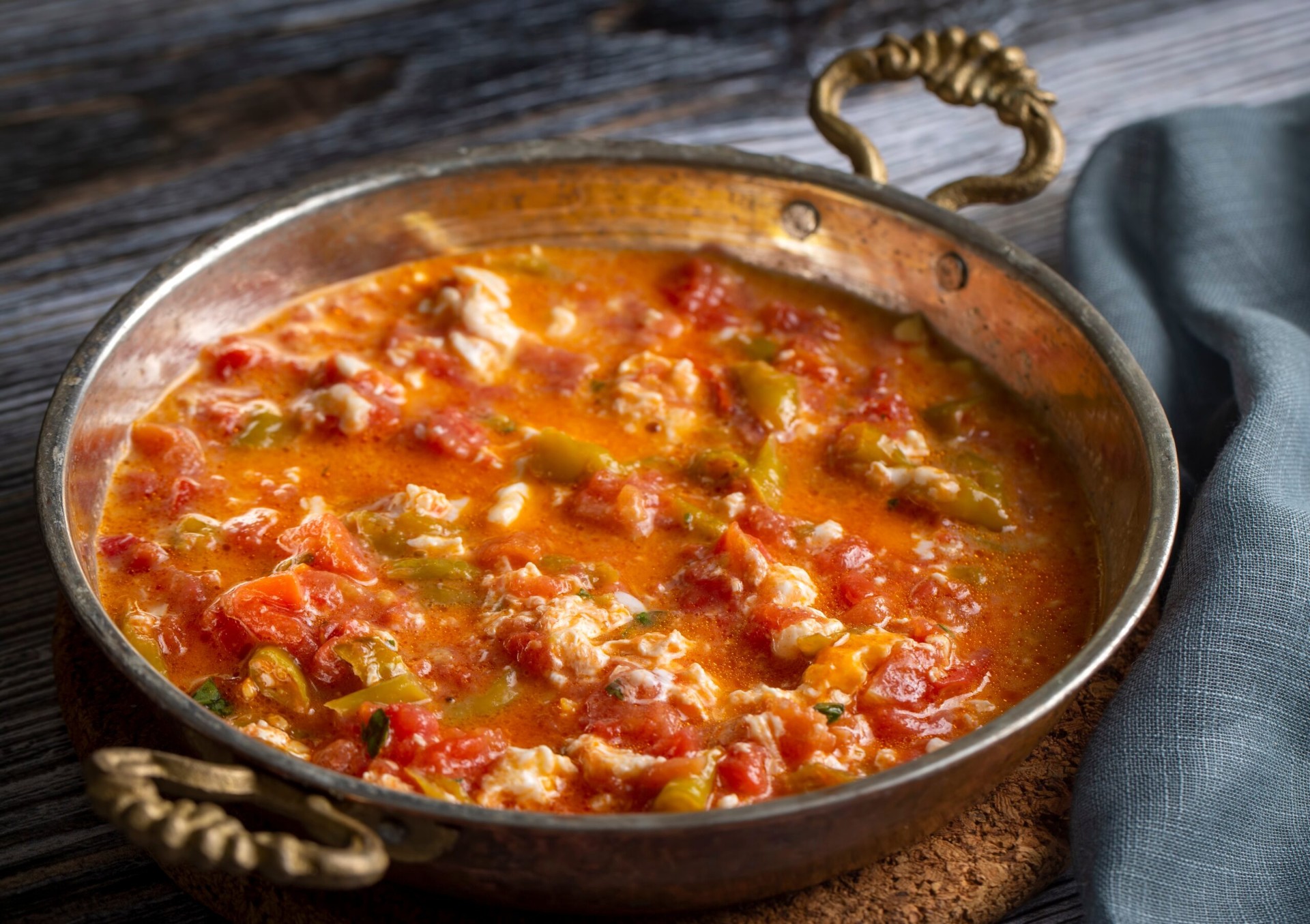 Antep Usulü Salçalı Menemen