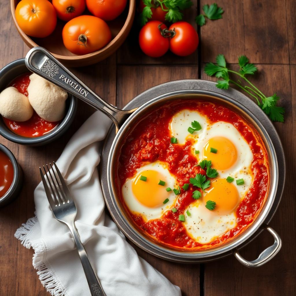 Antep Usulü Salçalı Menemen