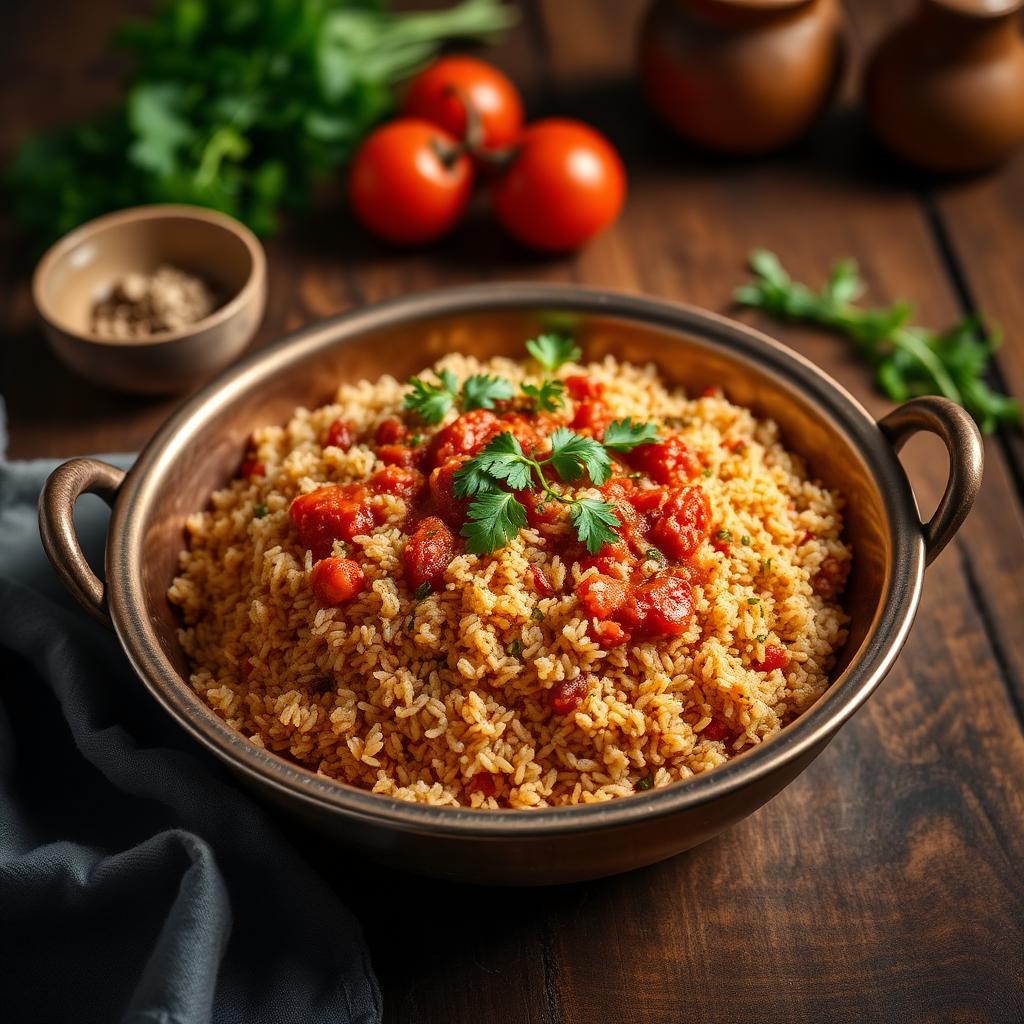 Salçalı Bulgur Pilavı
